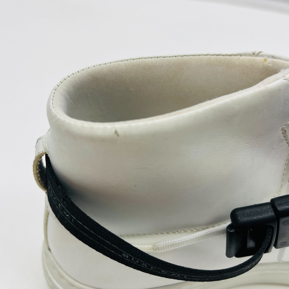 Buscemi Leather High Top Sneakers 100mm Buckle Closure‎ EU 38 US 8 - Picture 11 of 16